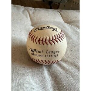 Vintage Rawlings Official League Genuine Leather Practice Training Baseball R850